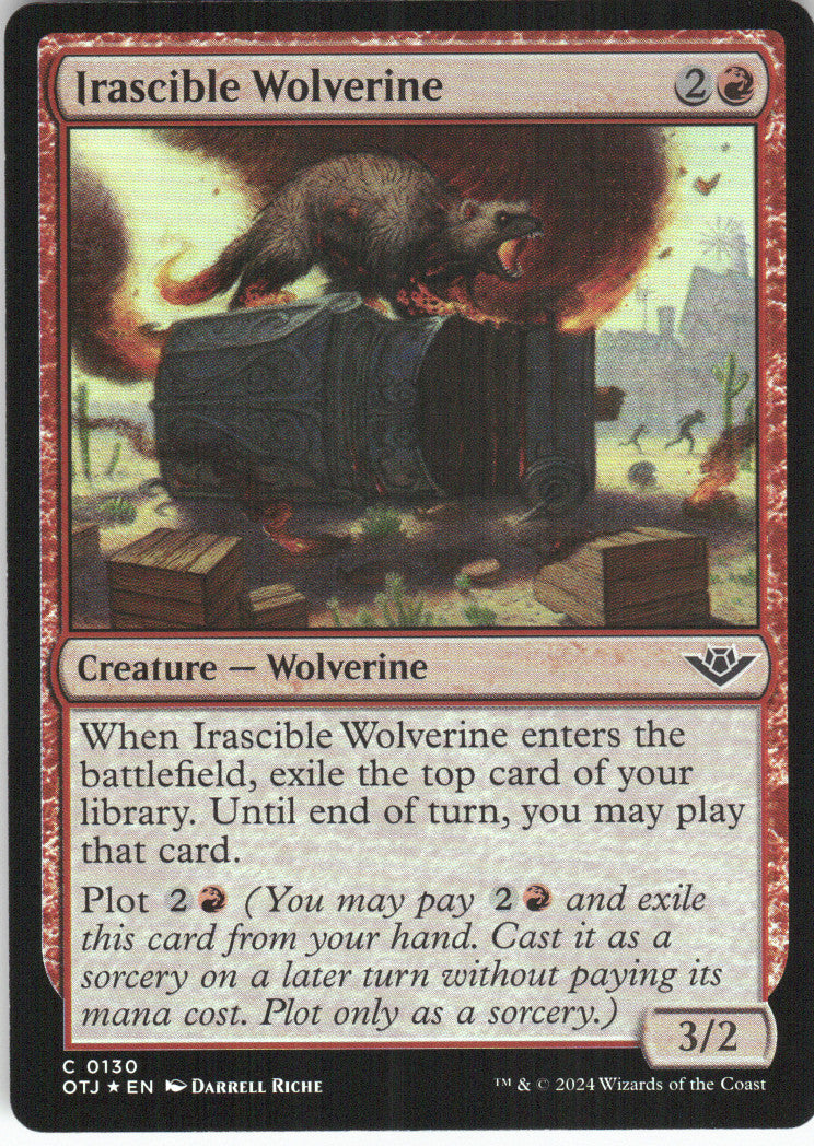 Irascible Wolverine