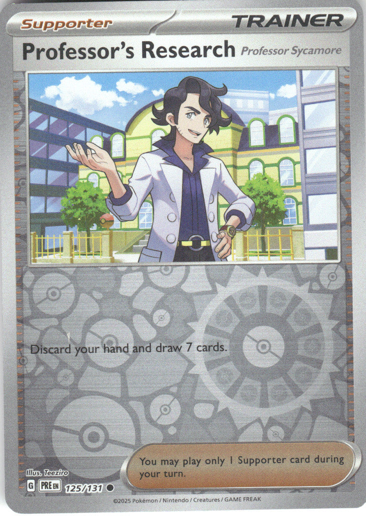 Professor's Research [Professor Sycamore]