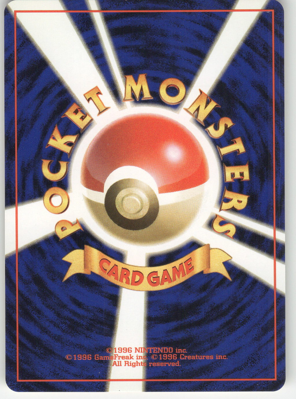 Lt. Surge's Raticate (Back)