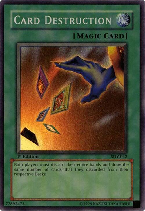 Card Destruction
