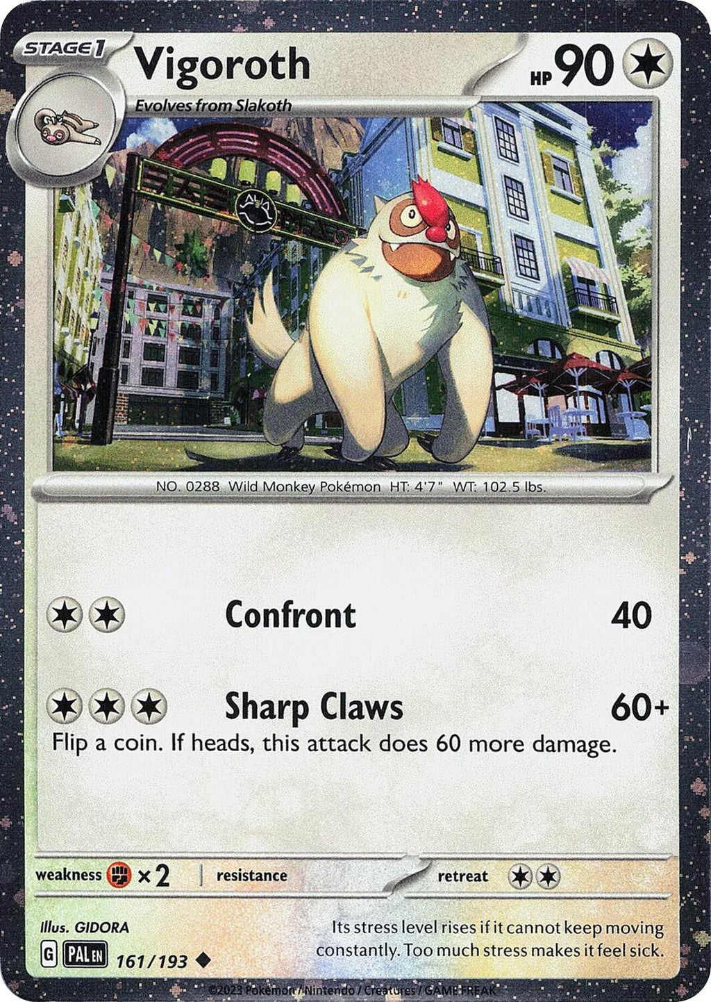 Vigoroth (Cosmos Holo)