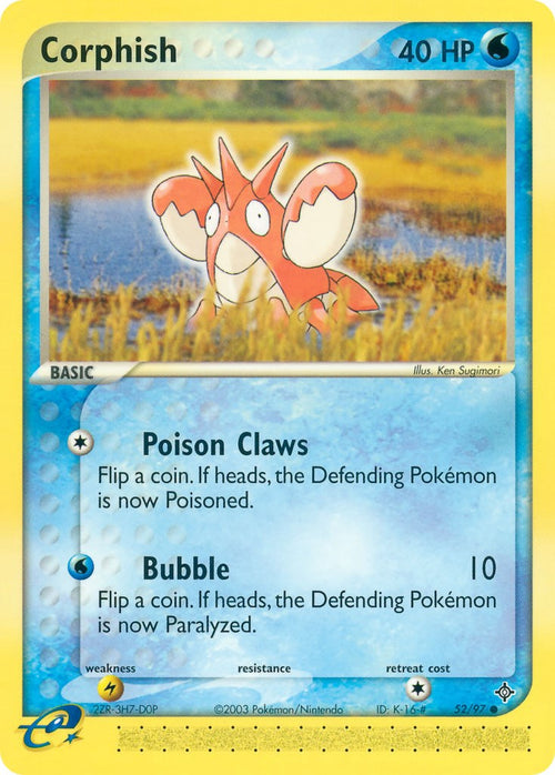 Corphish - 52/97