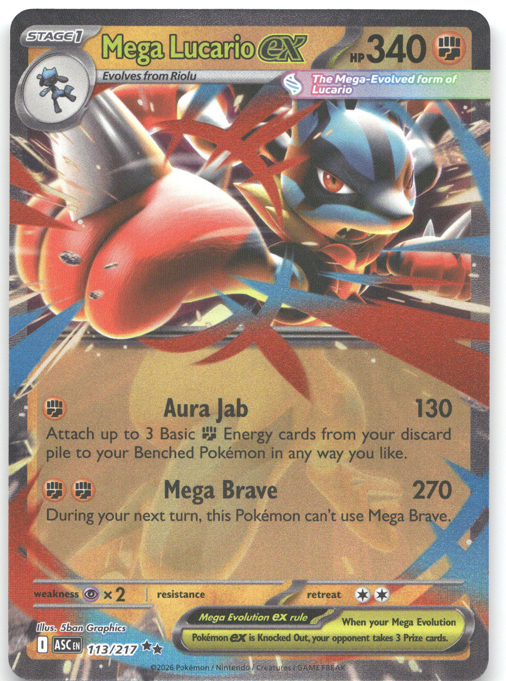 Mega Lucario ex