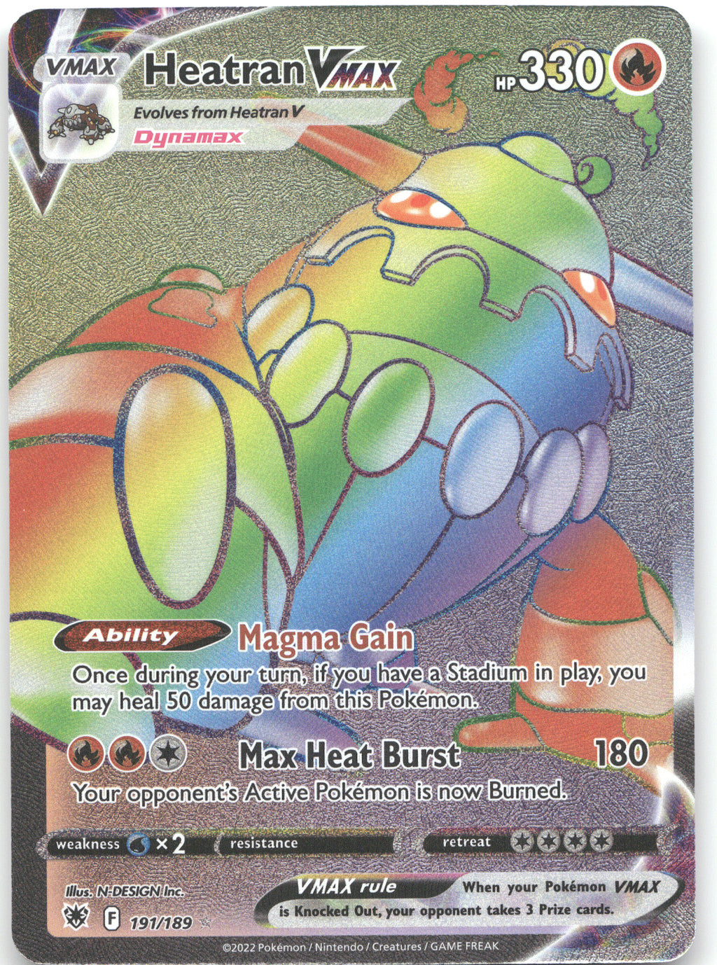 Heatran VMAX (Secret)