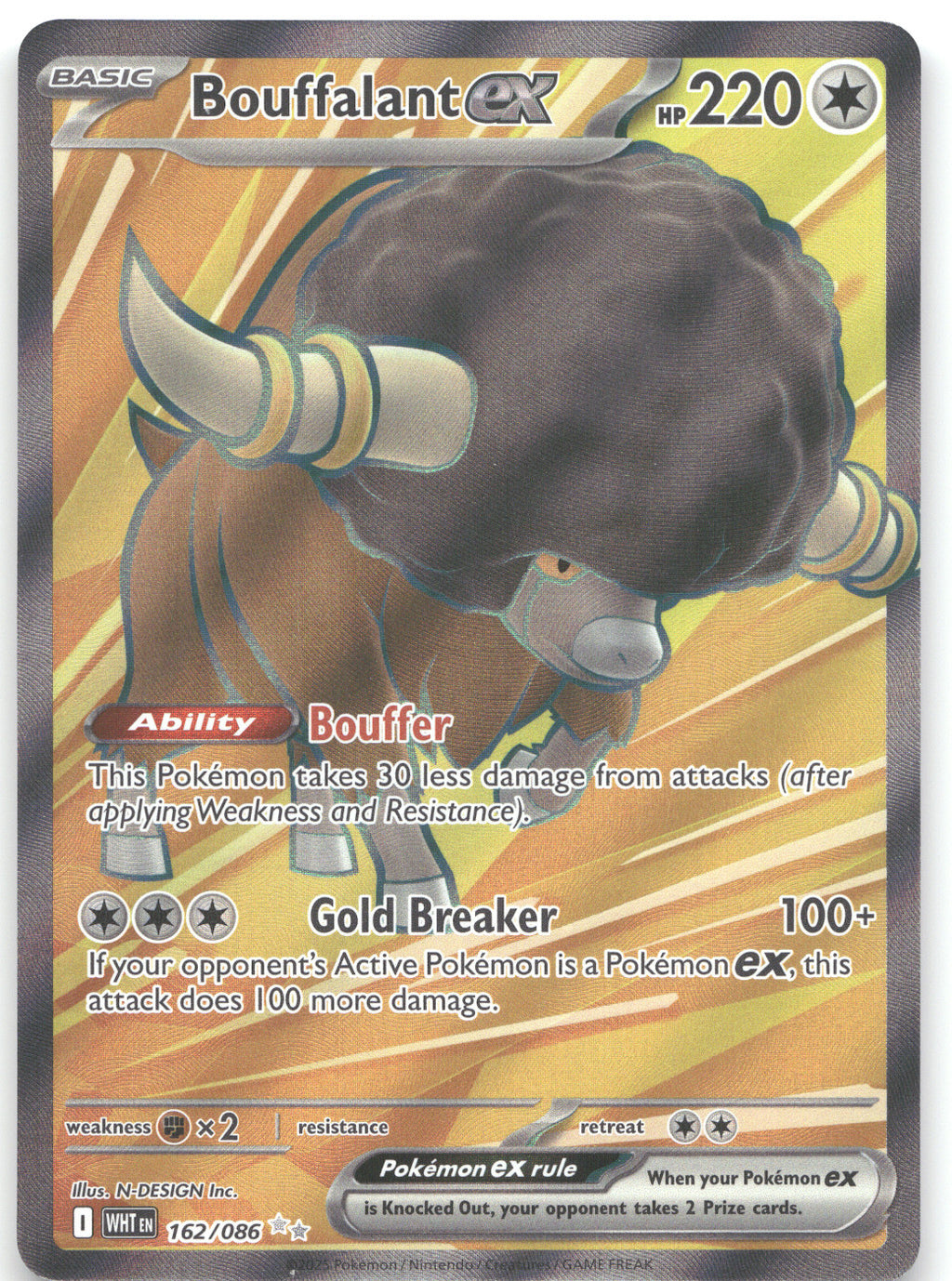 Bouffalant ex - 162/086