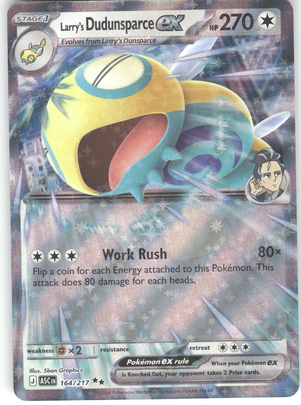 Larry's Dudunsparce ex