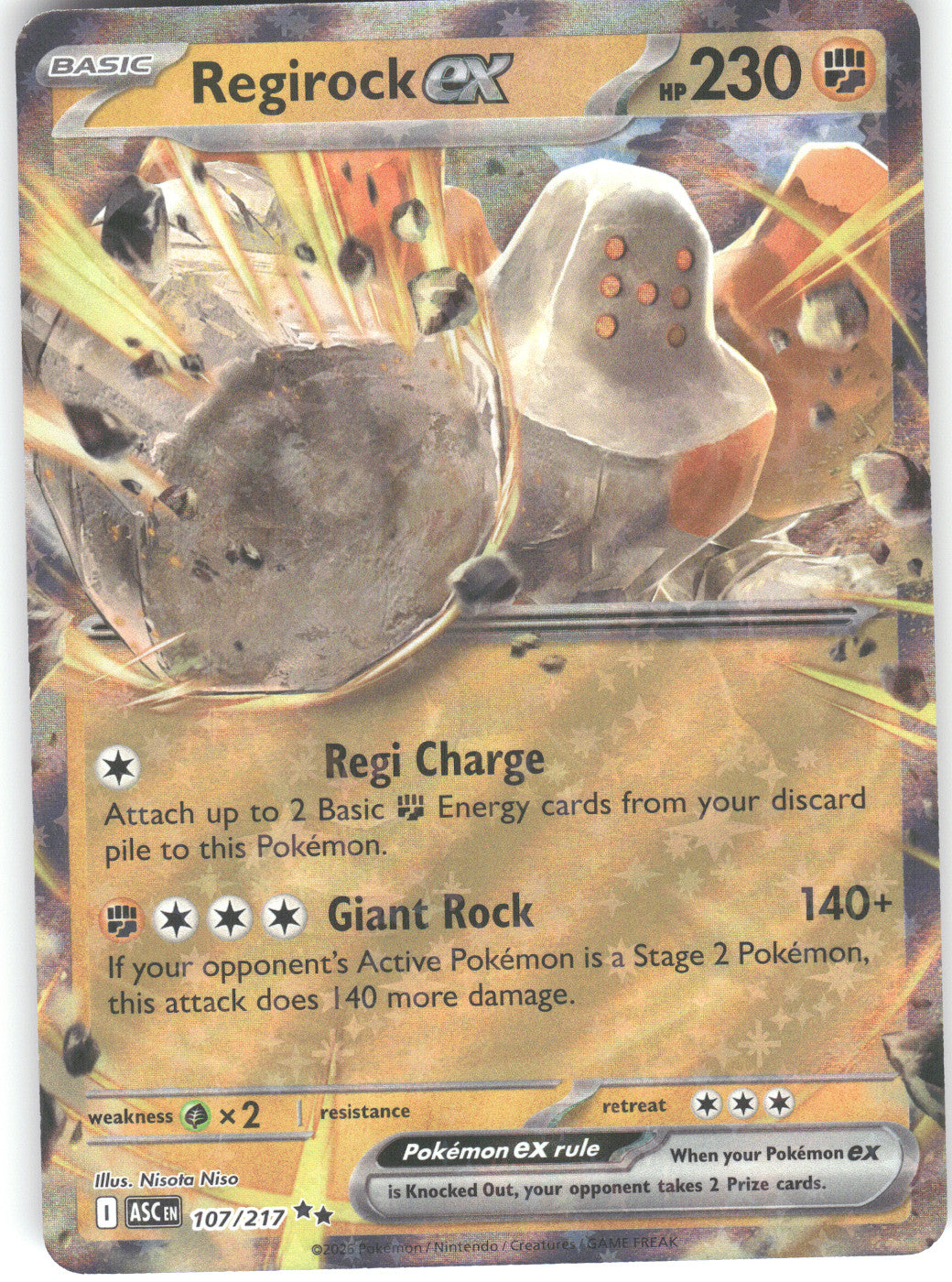 Regirock ex