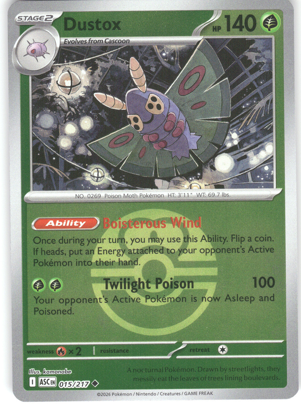 Dustox - 015/217 (Love Ball)