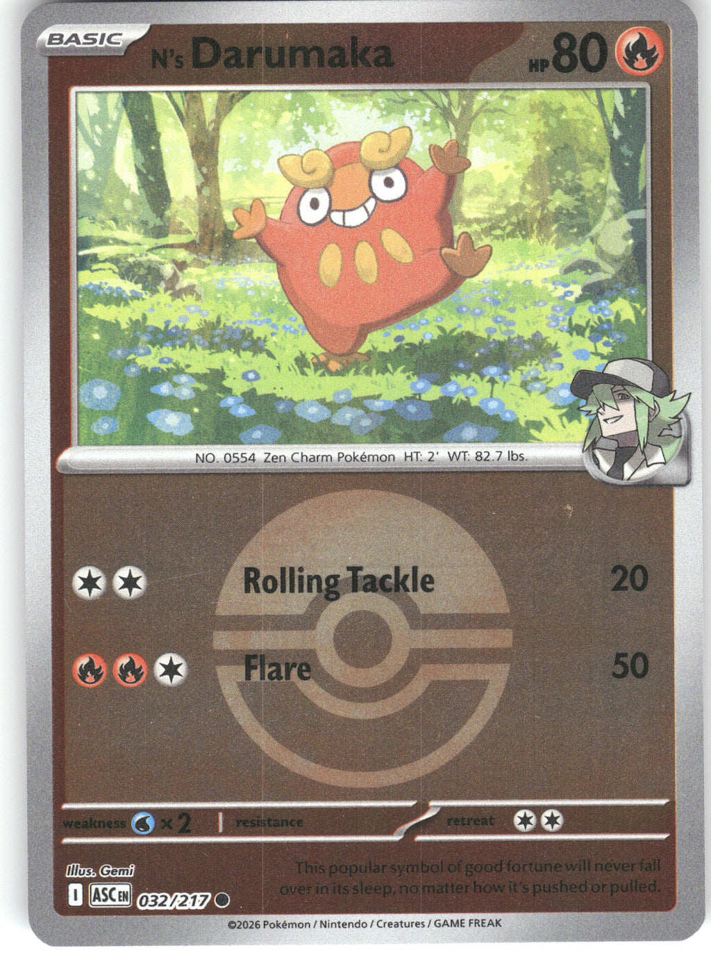 N's Darumaka