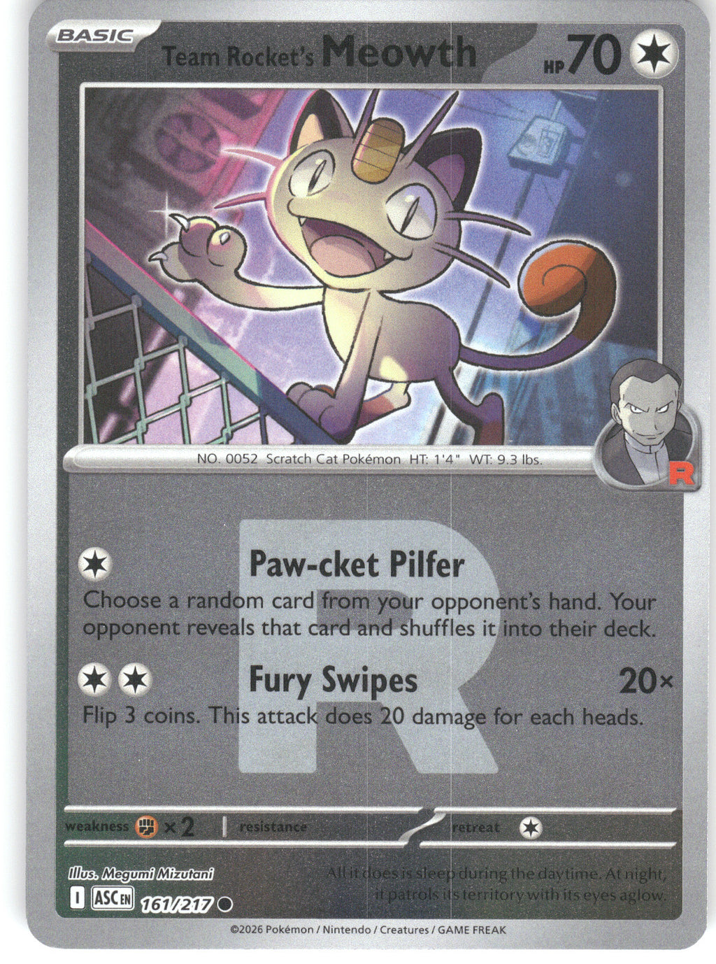Team Rocket's Meowth