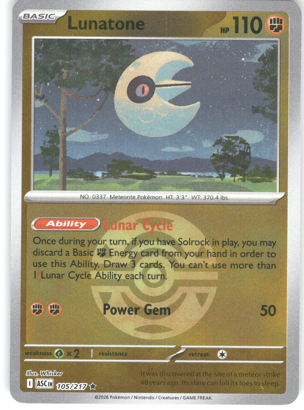 Lunatone (Dusk Ball)