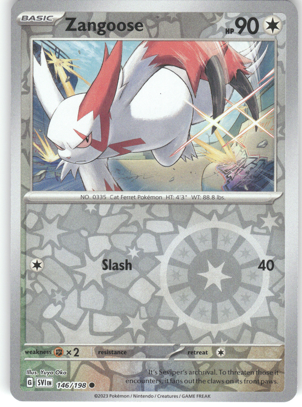 Zangoose - 146/198
