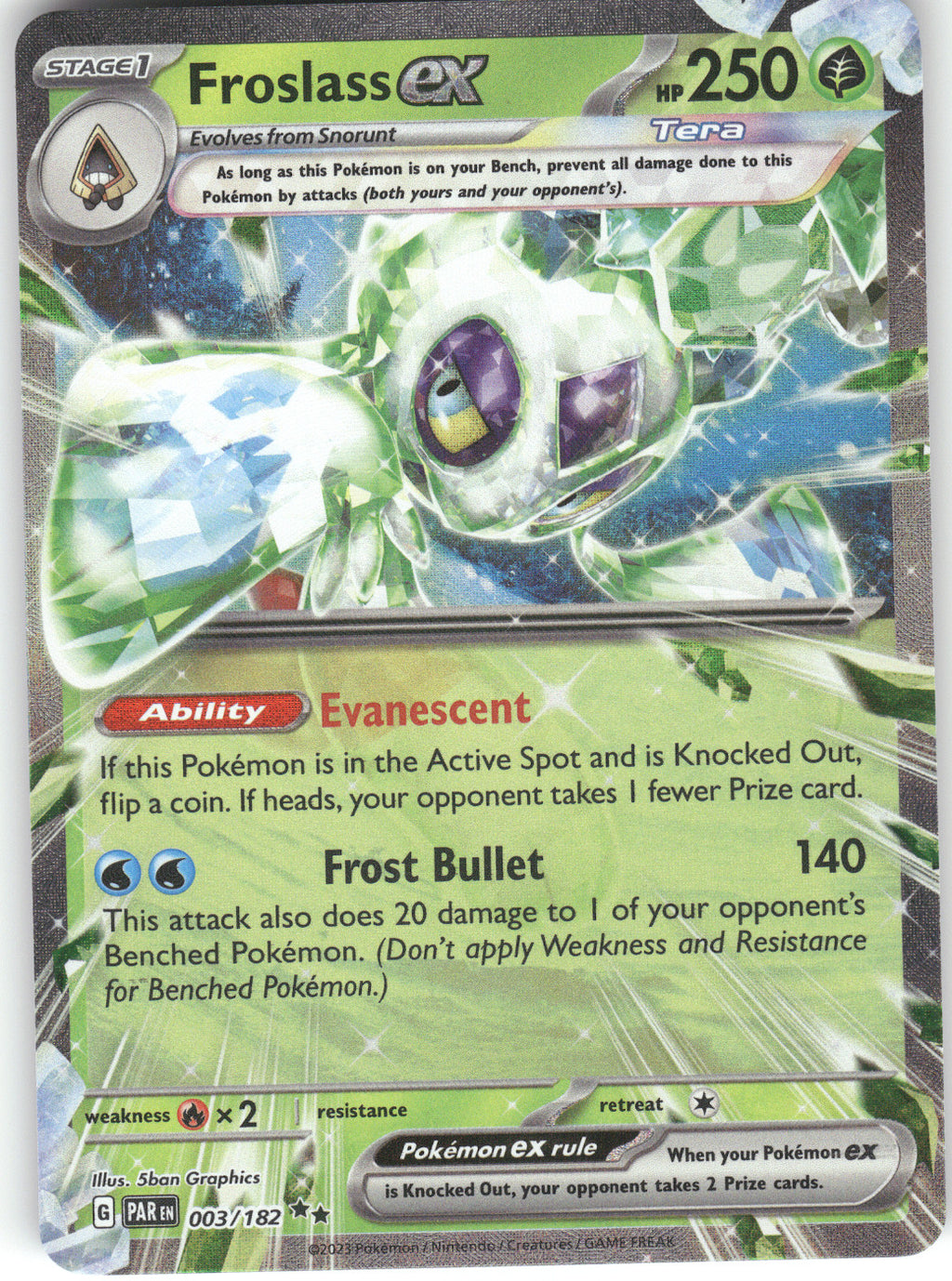 Froslass ex - 003/182