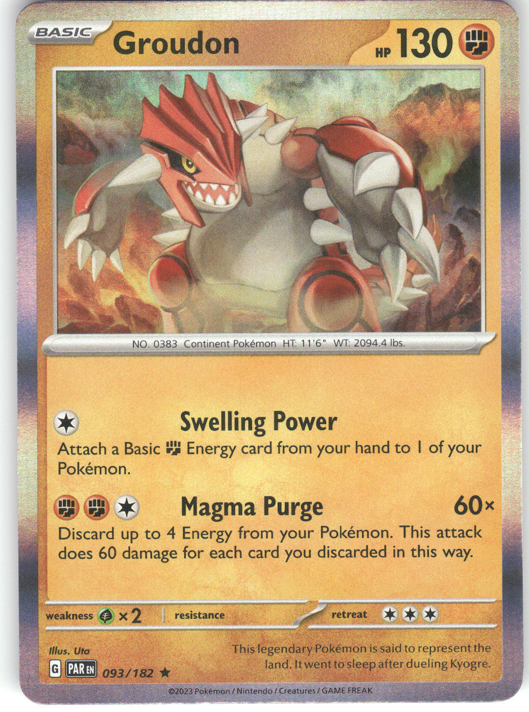 Groudon - 093/182