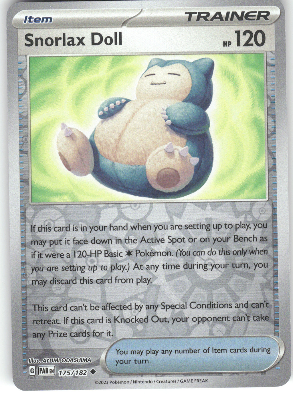Snorlax Doll