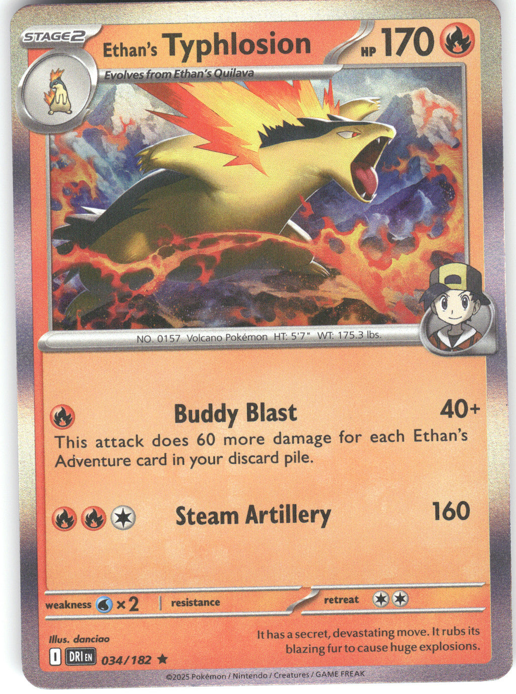Ethan's Typhlosion