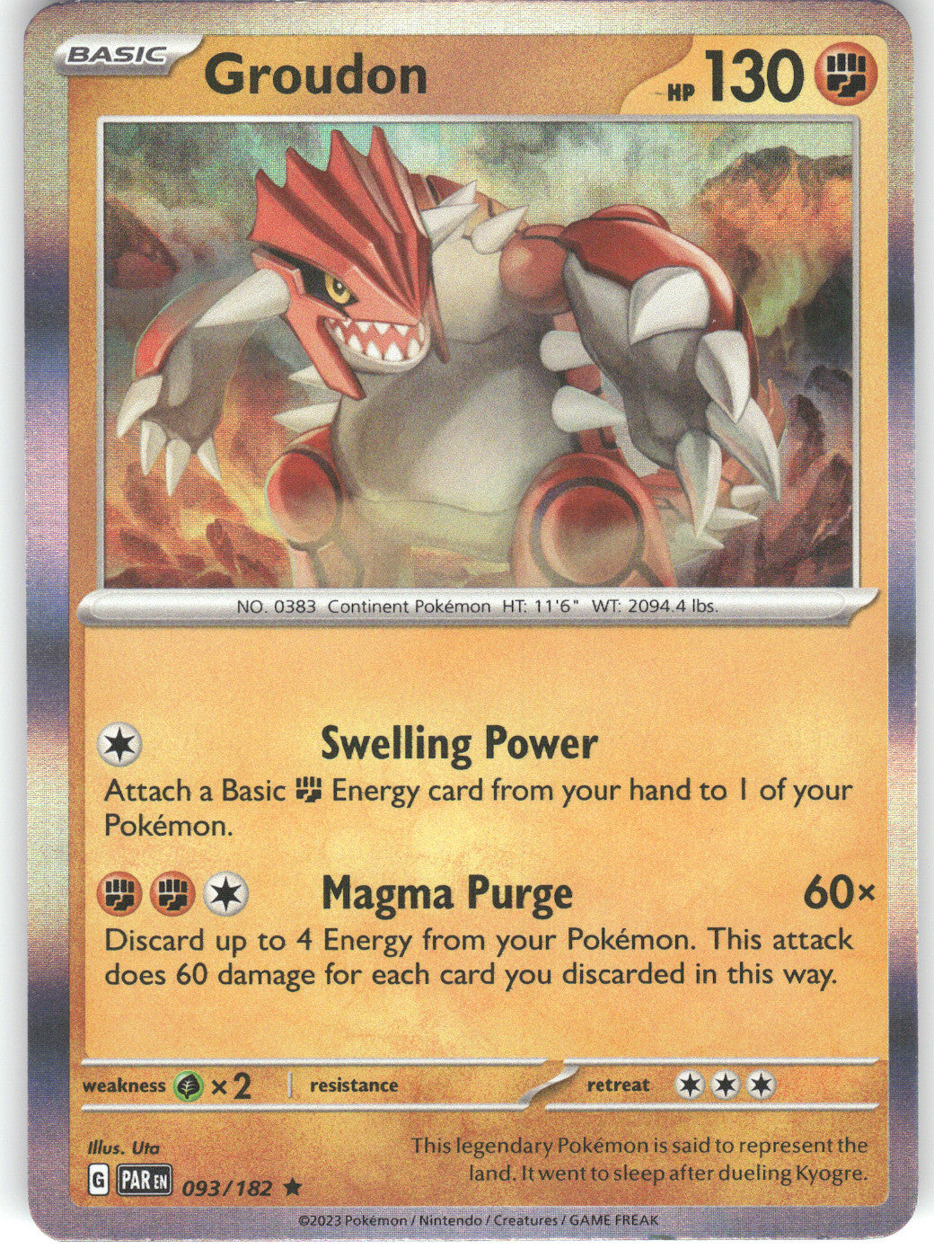 Groudon - 093/182