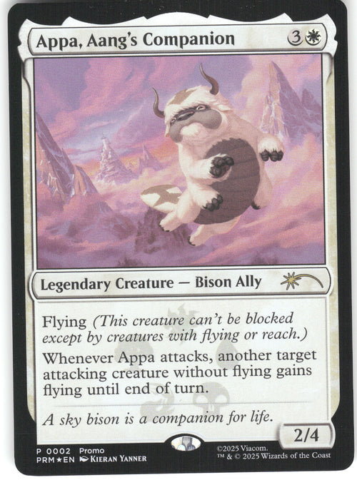 Appa, Aang's Companion