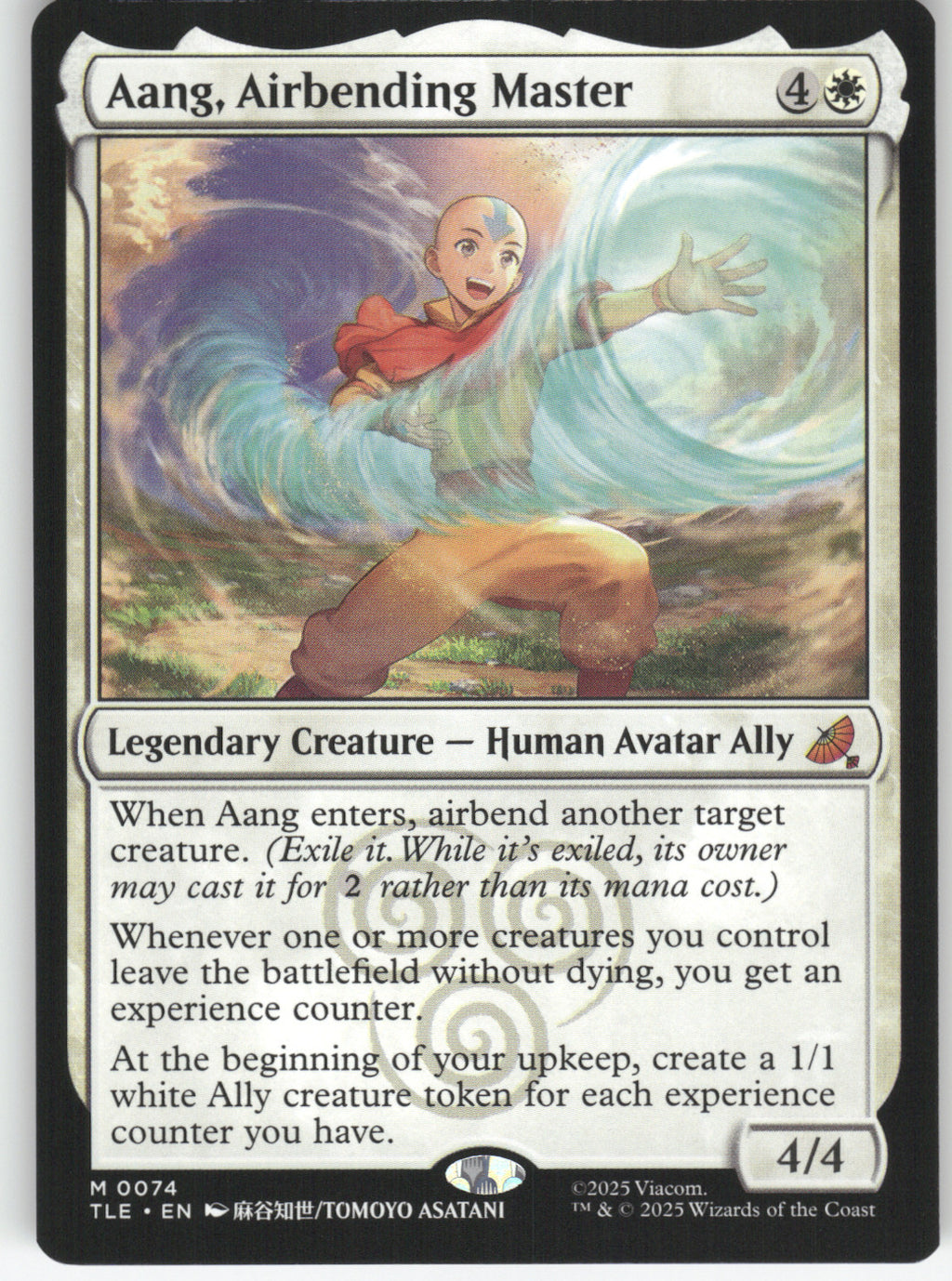 Aang, Airbending Master