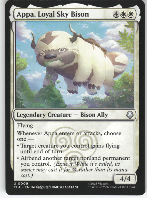 Appa, Loyal Sky Bison