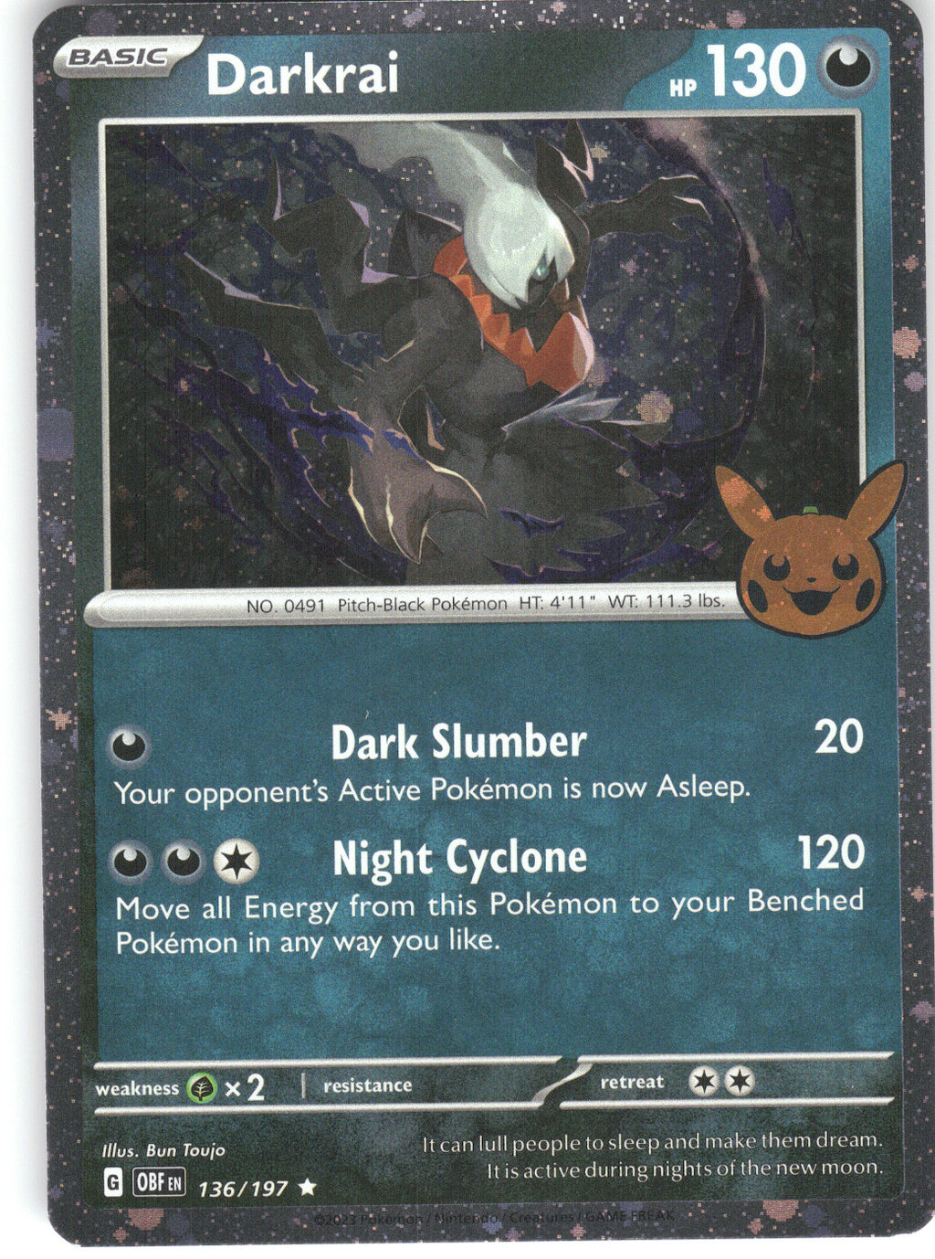 Darkrai (Cosmos Holo)