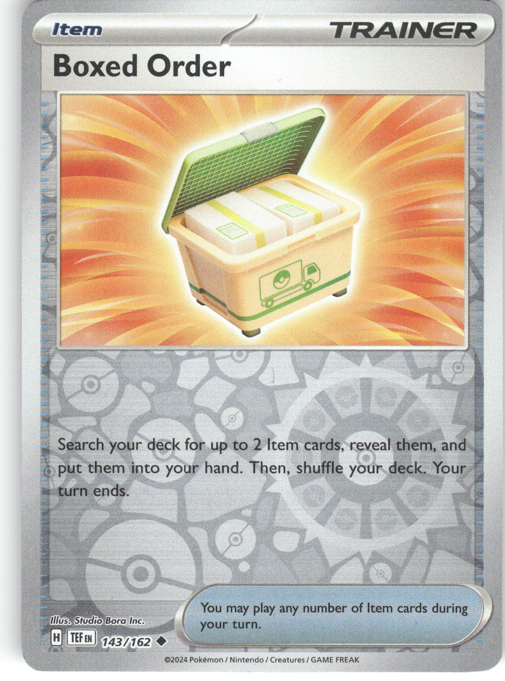 Boxed Order