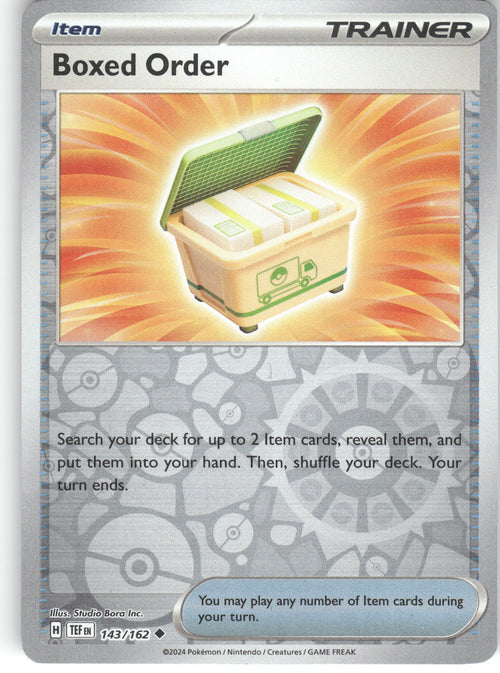 Boxed Order