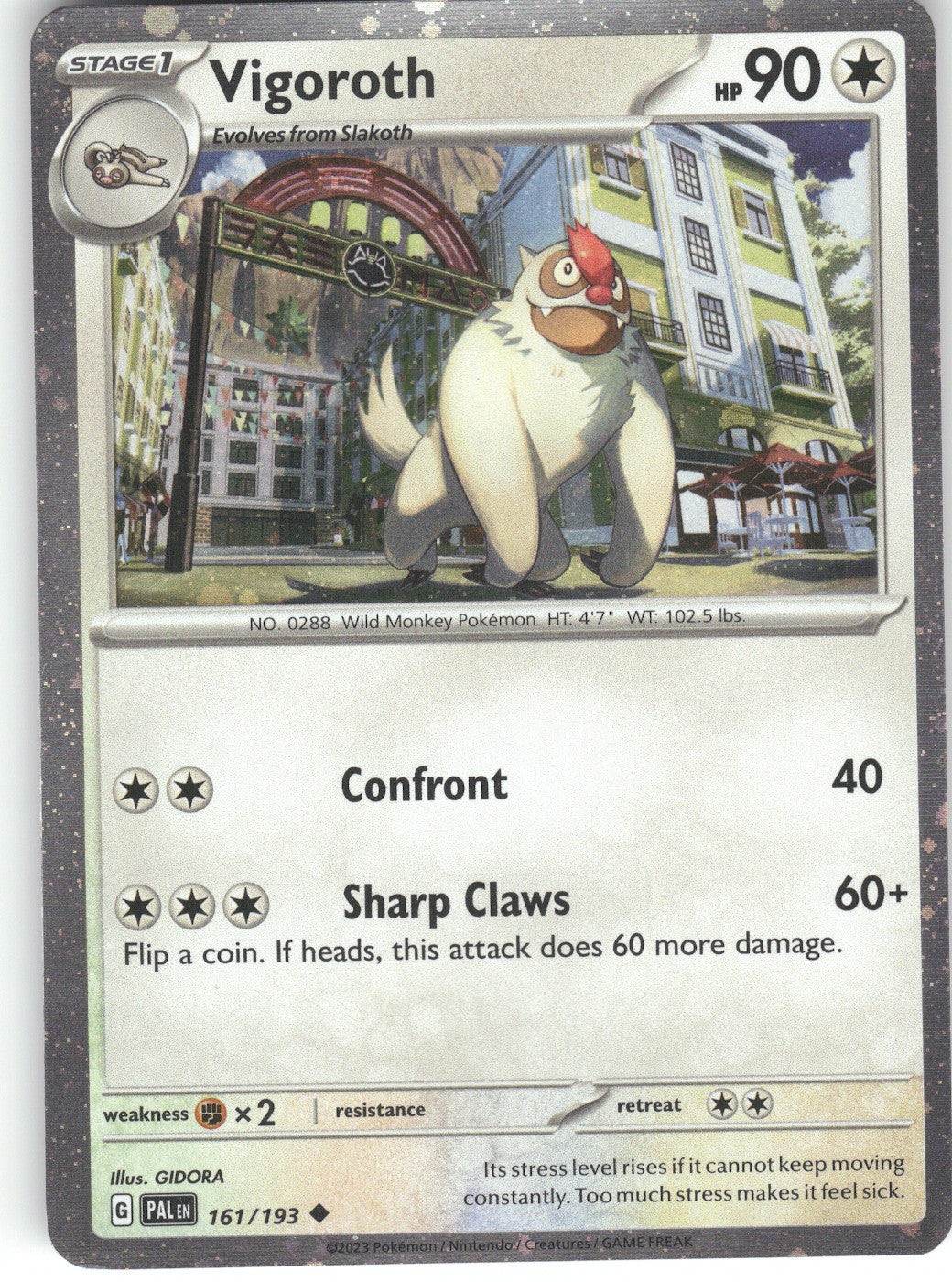Vigoroth (Cosmos Holo)