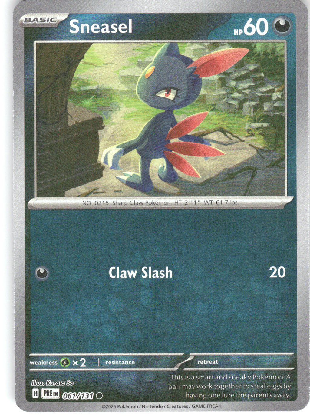 Sneasel (Poke Ball Pattern)