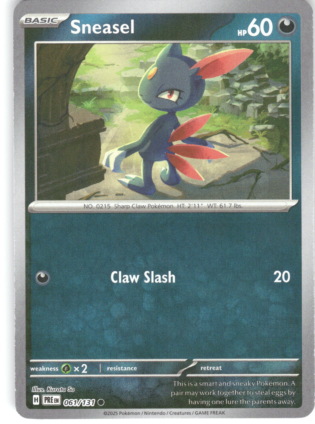 Sneasel (Poke Ball Pattern)