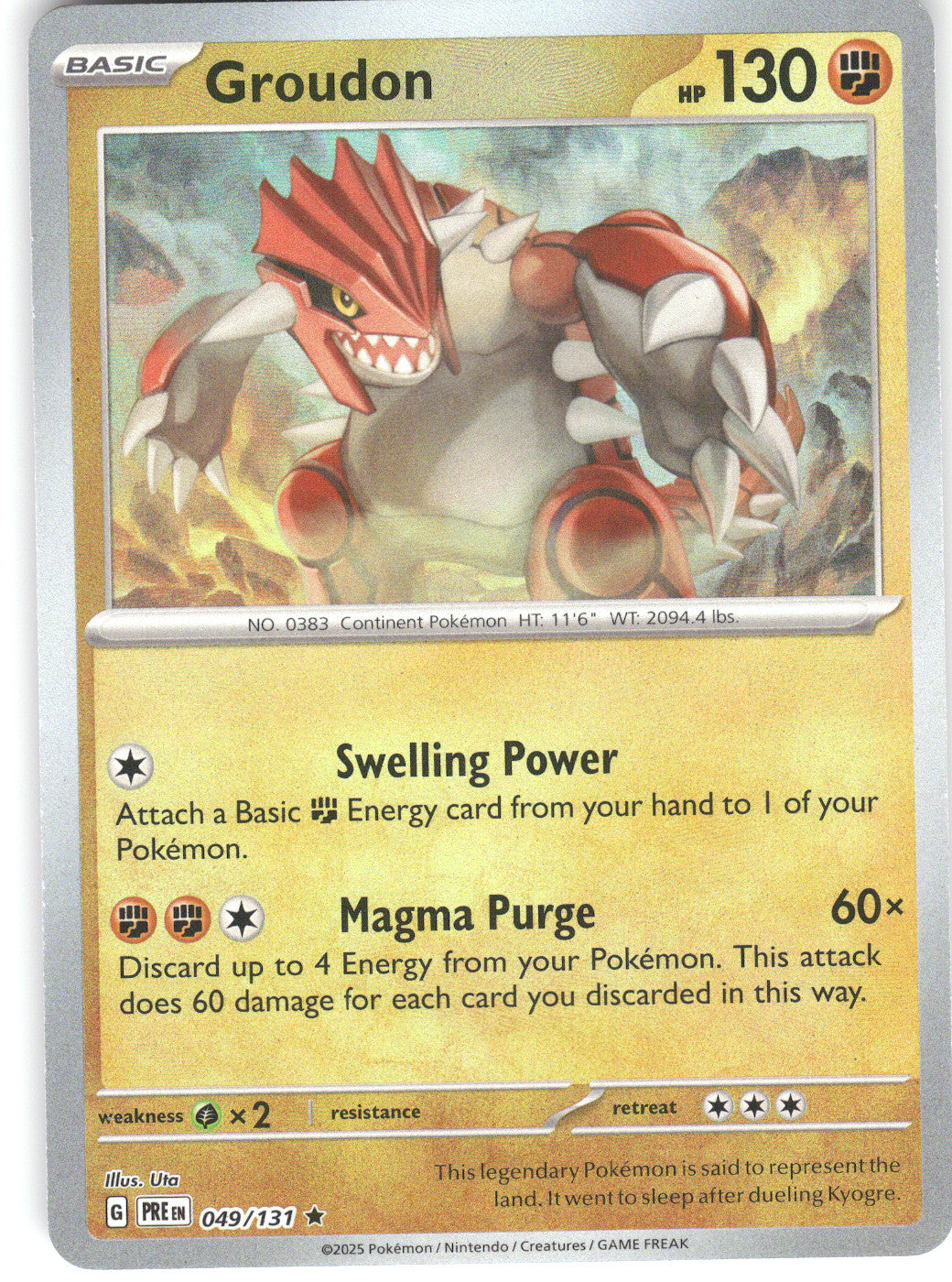Groudon (Poke Ball Pattern)