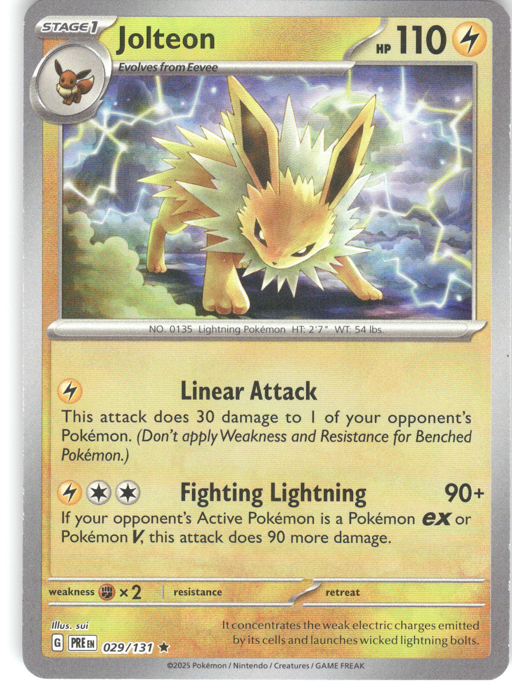 Jolteon (Poke Ball Pattern)