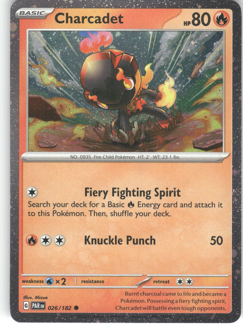 Charcadet - 026/182 (Cosmos Foil)