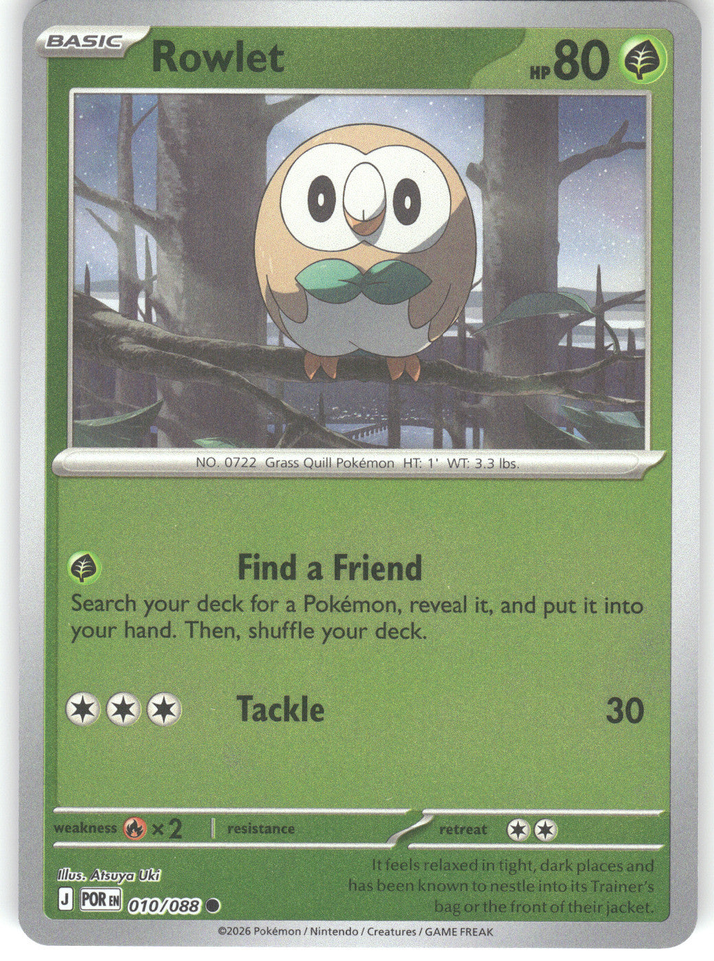 Rowlet - 010/088