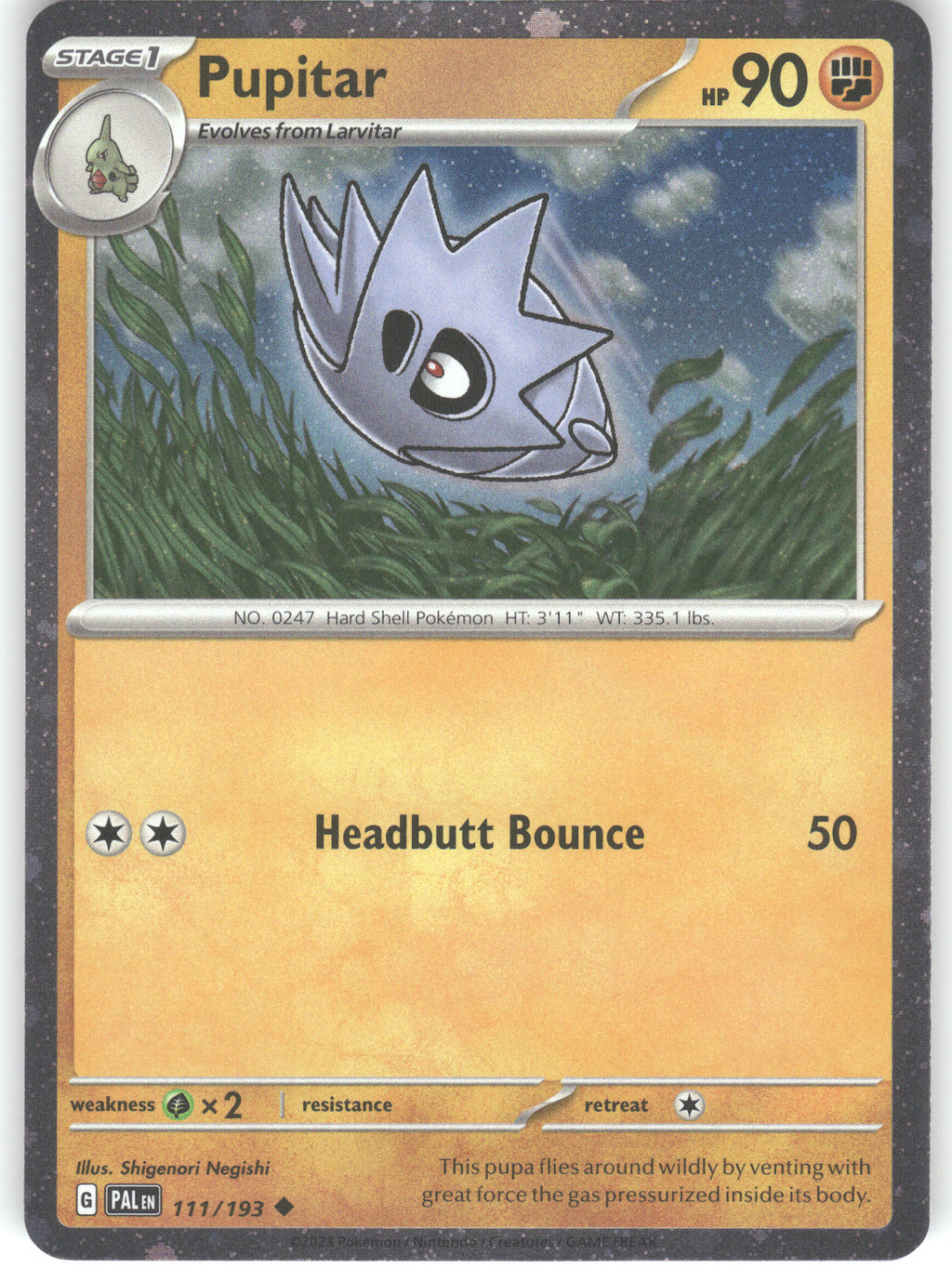 Pupitar - 111/193 (Cosmo Foil)