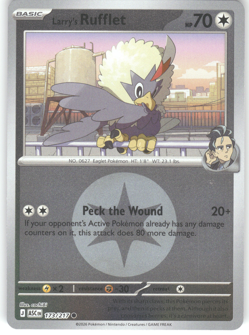 Larry's Rufflet (Energy Symbol Pattern)