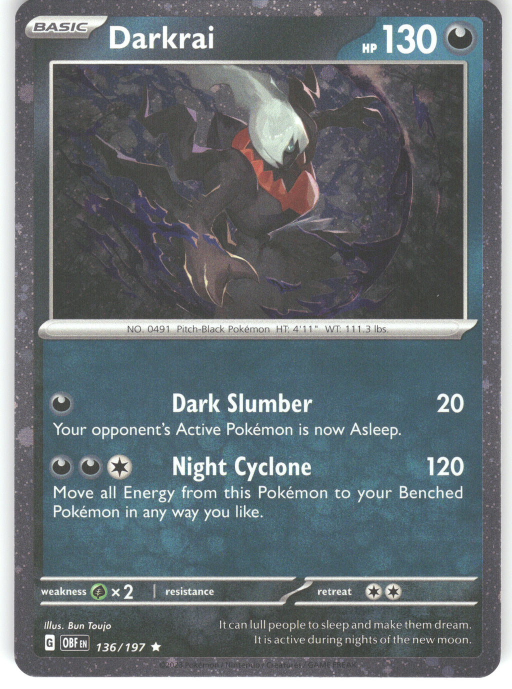 Darkrai (Cosmos Holo)