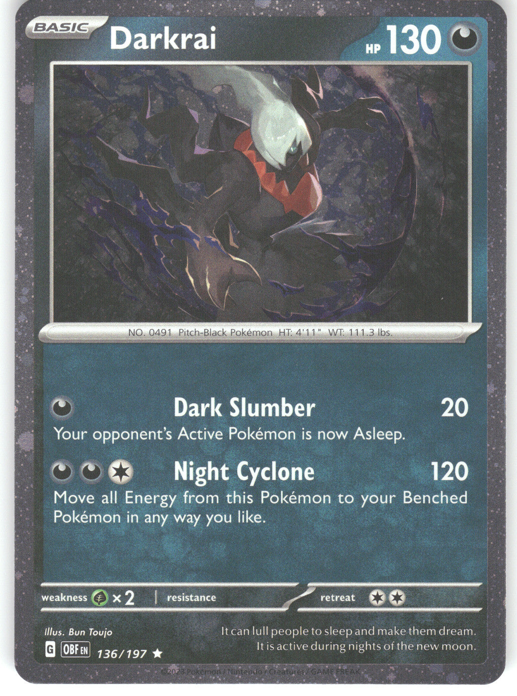 Darkrai (Cosmos Holo)