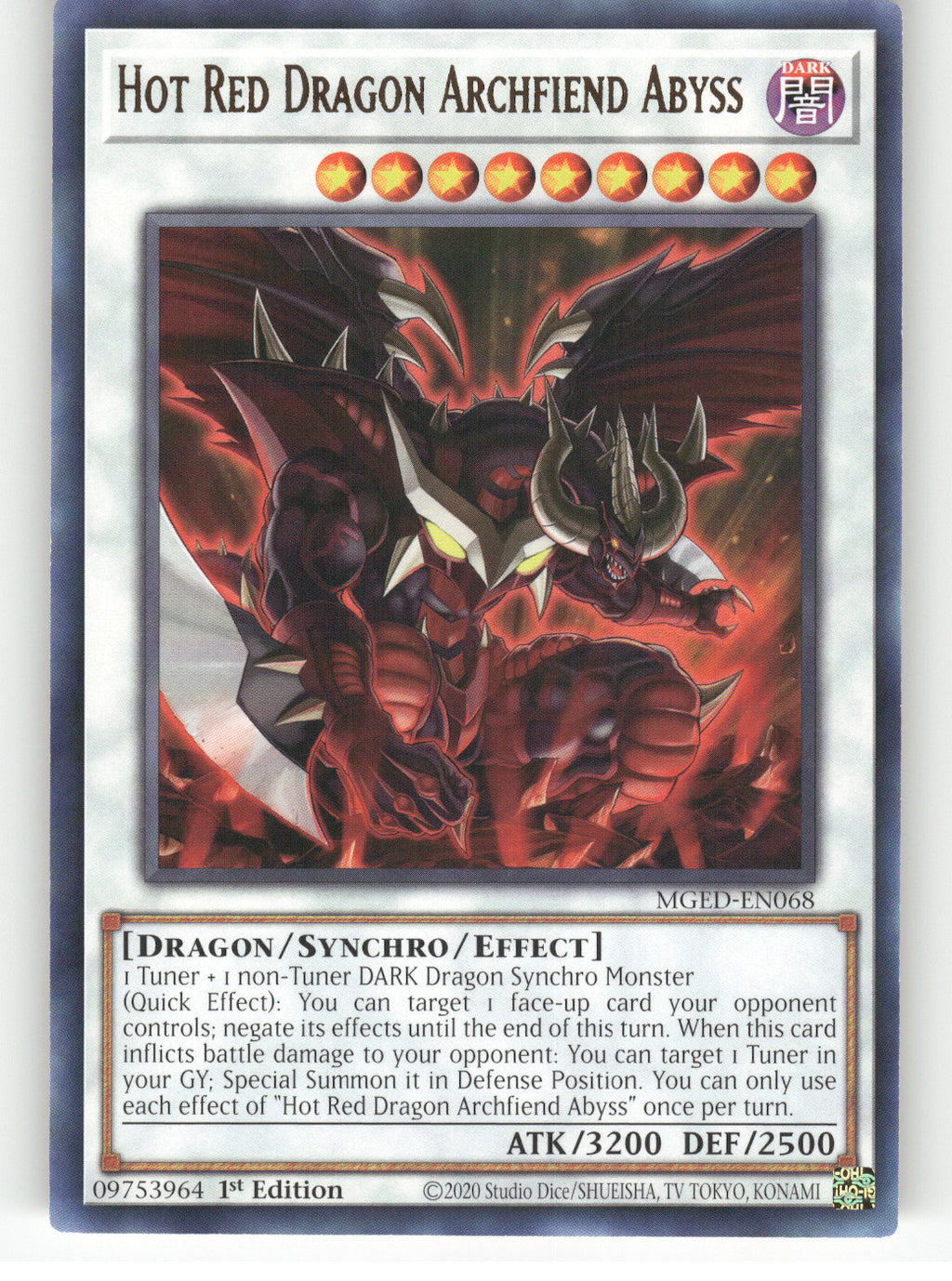Hot Red Dragon Archfiend Abyss