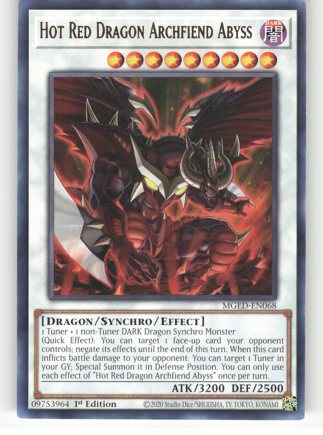 Hot Red Dragon Archfiend Abyss