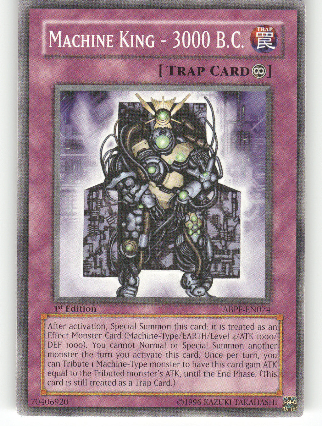 Machine King - 3000 B.C.