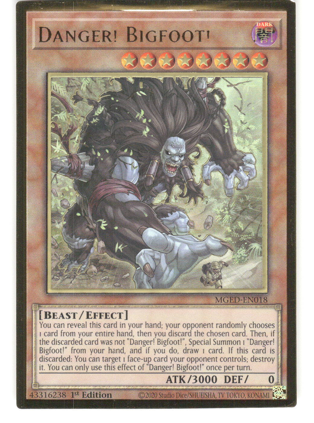 Danger! Bigfoot!