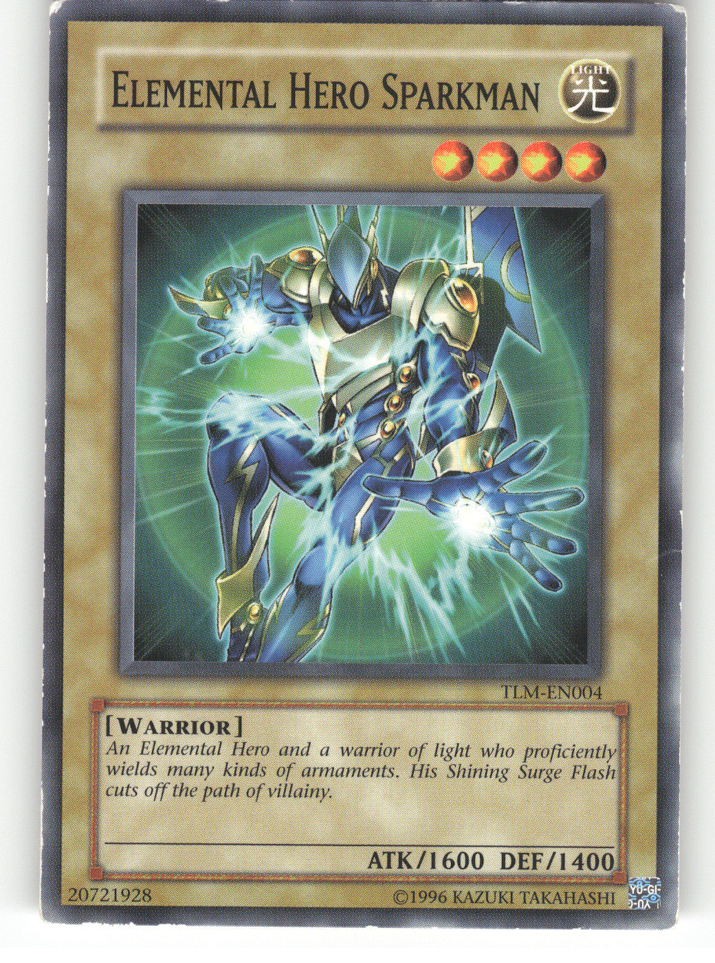 Elemental Hero Sparkman