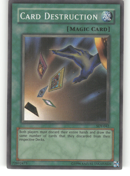 Card Destruction
