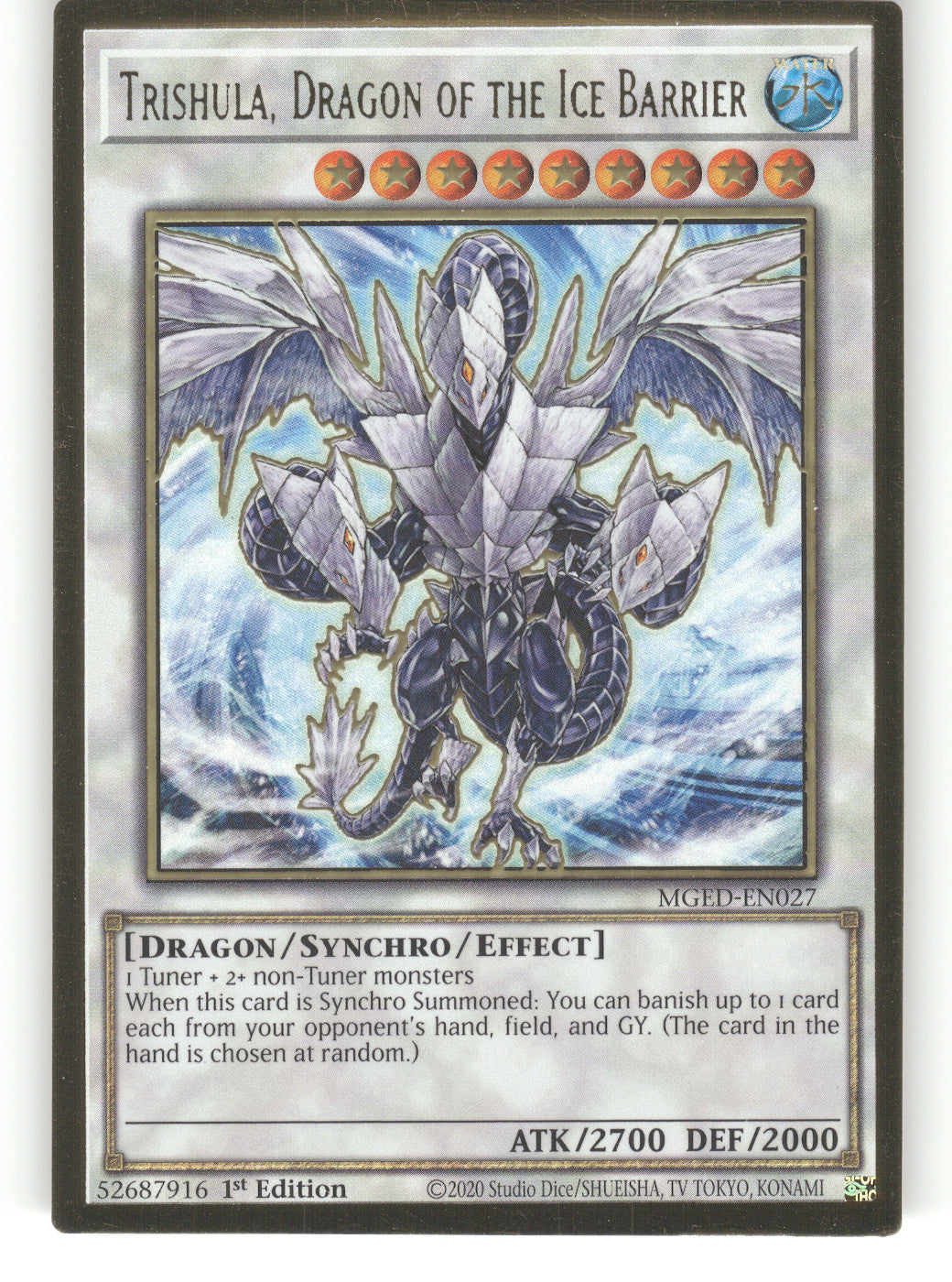 Trishula, Dragon of the Ice Barrier