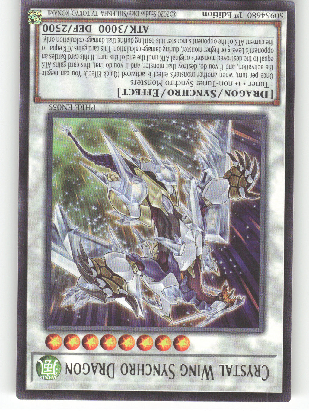 Crystal Wing Synchro Dragon