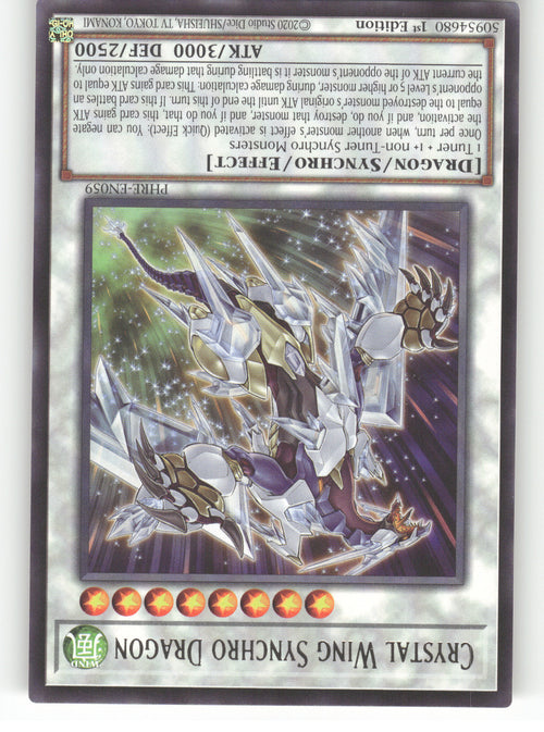 Crystal Wing Synchro Dragon