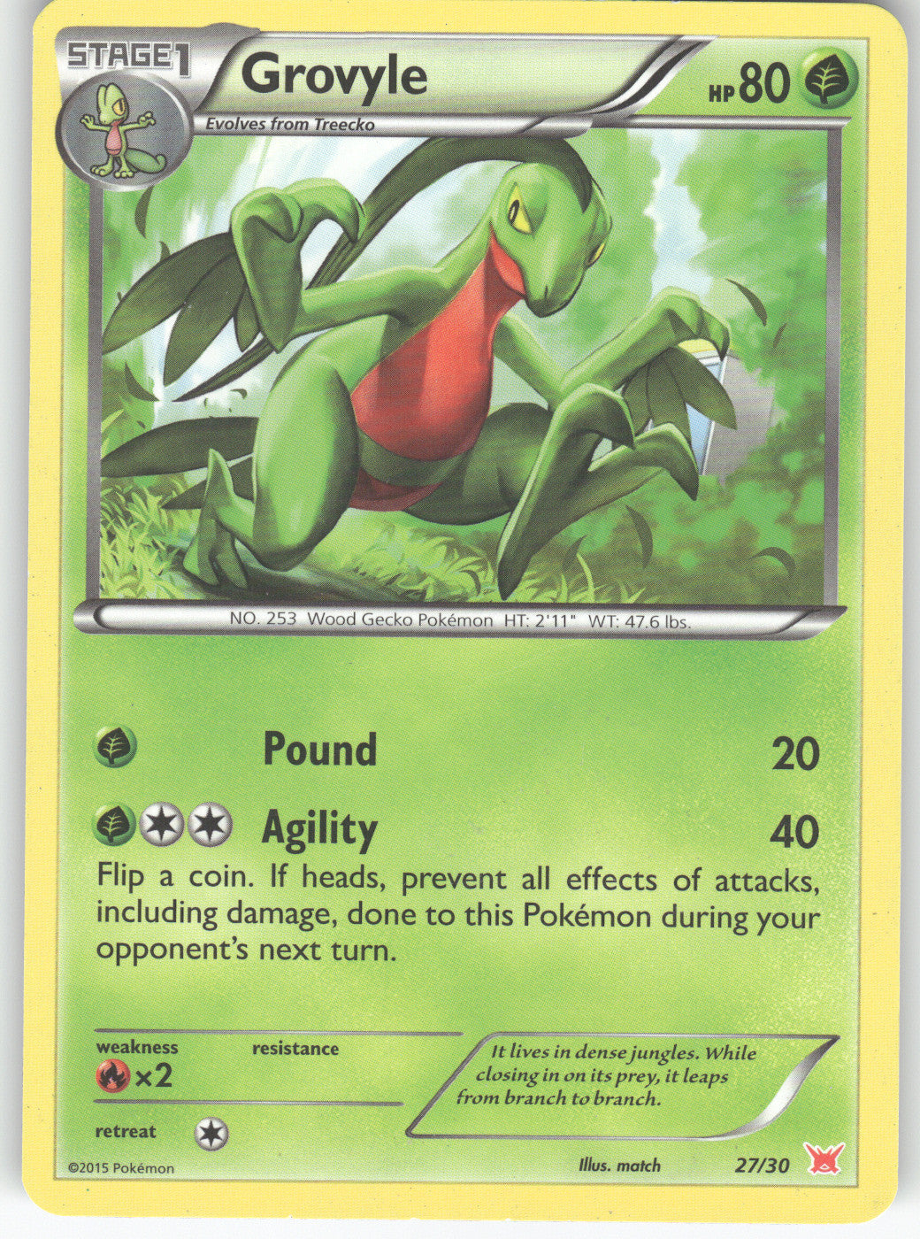 Grovyle (#27)