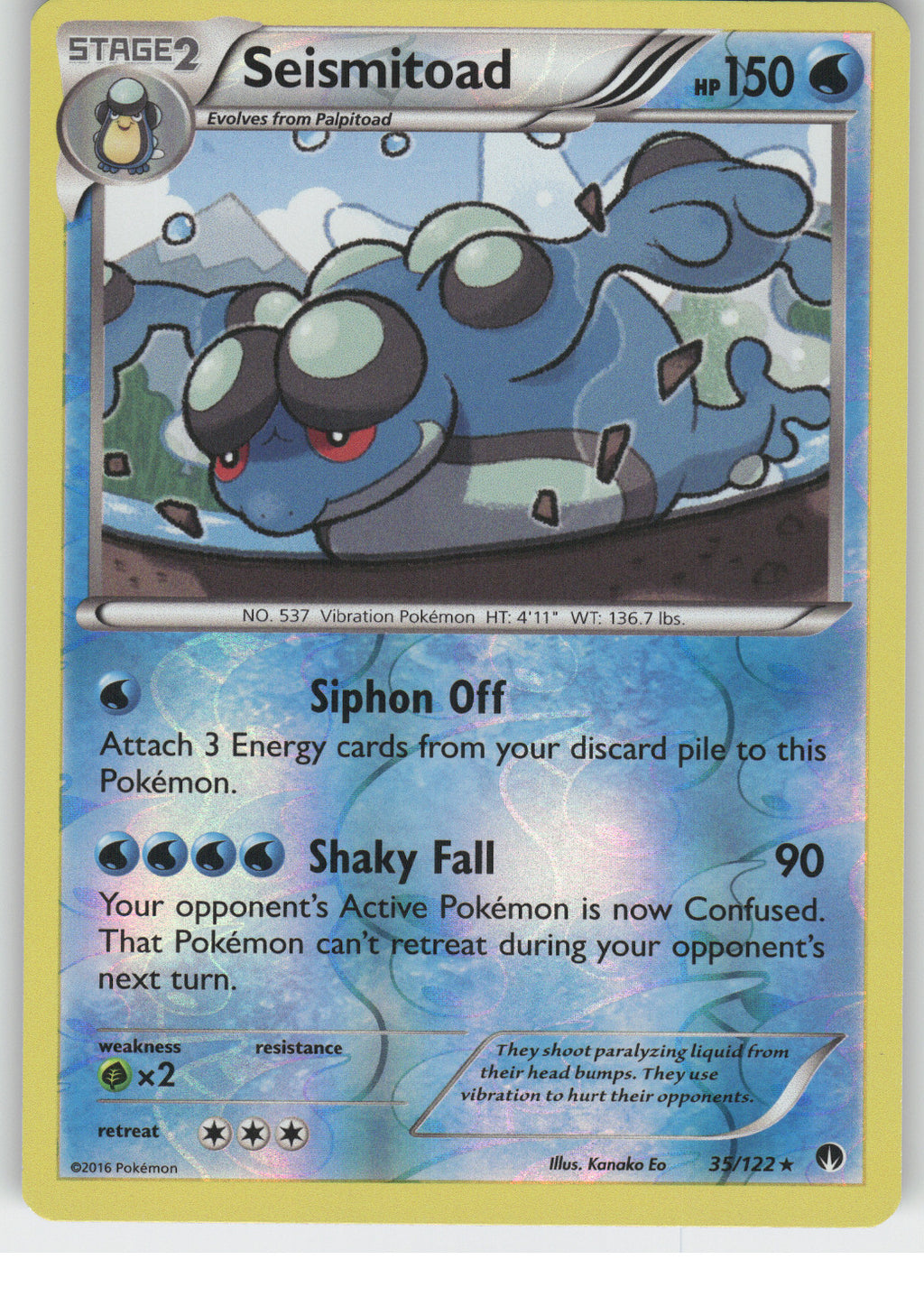 Seismitoad