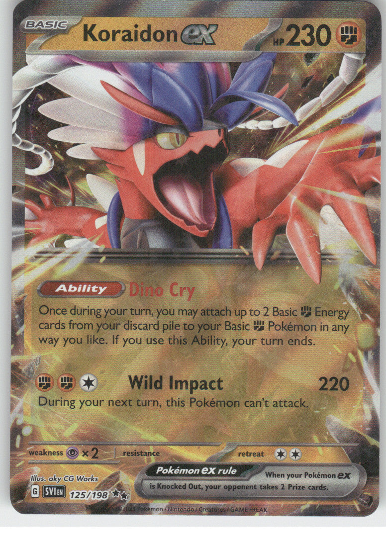 Koraidon ex - 125/198